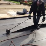 Tagpap på fladt tag